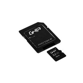 MEMORIA GHIA 32 GB TIPO MICRO SD CLASE 10 CON ADAPTADOR