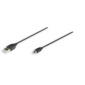 CABLE USB V2.0 A- MINI B 1.8M NEGRO