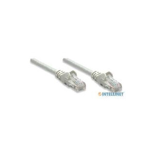 CABLE DE RED PATCH CAT5E INTELLINET RJ45 3.0 METROS 10 FT SOHO COLOR GRIS