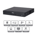 NVR DAHUA 8 MPX 4k 4 CANALES IP/ WIZSENSE / 4 PUERTOS POE / H265+/ RENDIMIENTO DE 80 MBPS RECONOCIMIENTO FACIAL 1 BAHIA