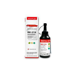 TONER PANTUM RK219 NEGRO, RENDIMIENTO 1600 PAGINAS, TONER REFIL