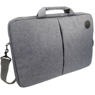 MALETIN PORTAFOLIO BROBOTIX PARA LAPTOP DE (15.6 A 17.0) LEADER GRIS
