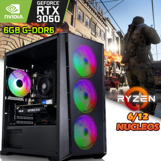 ❤PC GAMER RYZEN 5 5500 RTX-3050