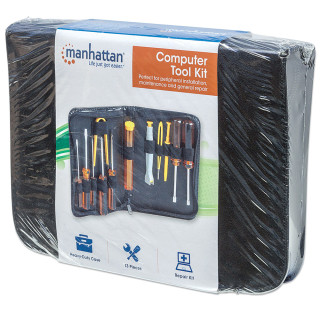 KIT HERRAMIENTAS MANHATTAN MANTENIMIENTO PC 13 PIEZAS 400077