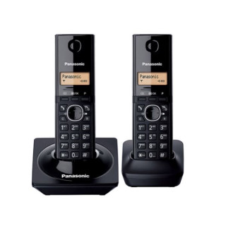 PANASONIC TELEFONO INALAMBRICO P.LCD 1.25 + 1 AURI NEGRO(KX-TG1712MEB)