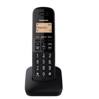 PANASONIC TELEFONO INALAMBRICO P.LCD 1.4 MODERNO NEGRO (KX-TGB310MEB)