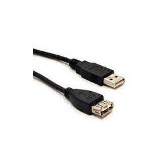 Cable Brobotix USB 2.0 Ext 4.5M Negro