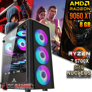 ★PC GAMER RYZEN 7-5700X + RX-9060-XT 8GB