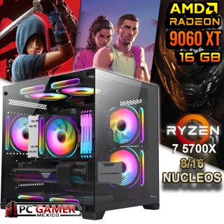 ★PC GAMER RYZEN 7-5700X + RADEON RX-9060-XT 16GB